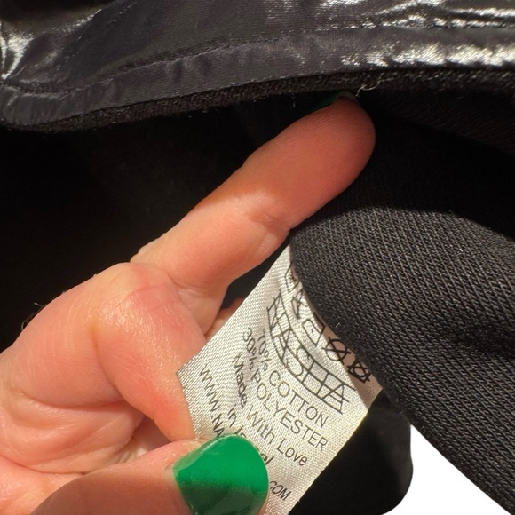 NASHA Black Kid’s Soft Sweater Moto Jacket - size 6-7 - Picture 4 of 4